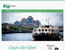 Tablet Screenshot of cruiseireland.ie