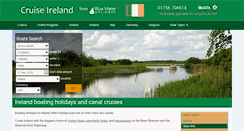 Desktop Screenshot of cruiseireland.com